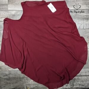 Halston Chiffon Overlay Cold Shoulder Dress Retail $148 Size 6